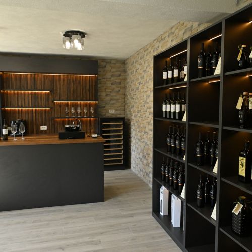 Production and sales of wine and olive oil