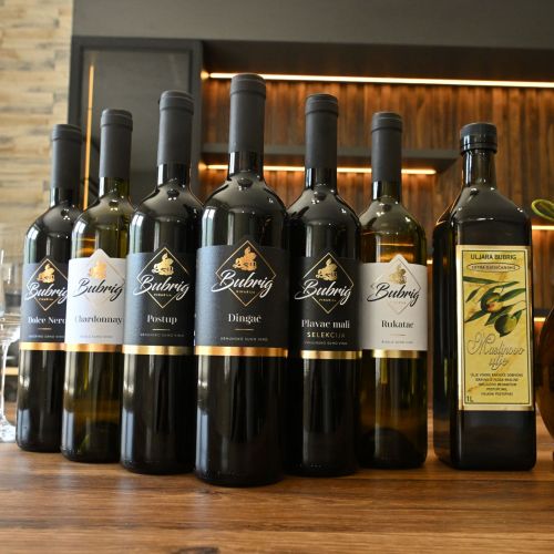 Production and sales of wine and olive oil