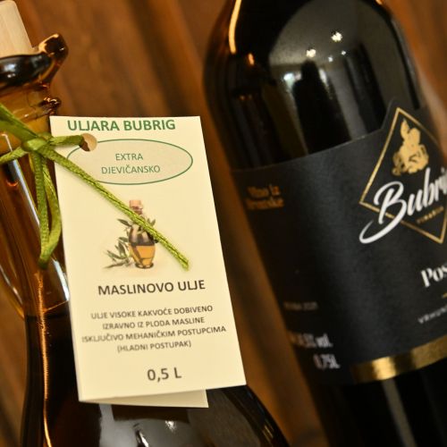 Production and sales of wine and olive oil